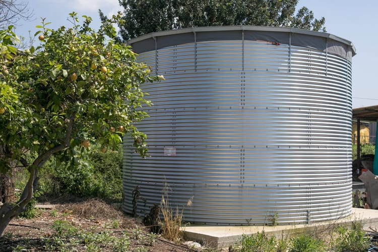 water tank israel 