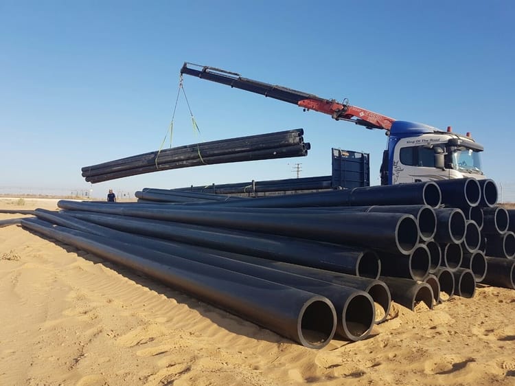 Polyethylene pipes