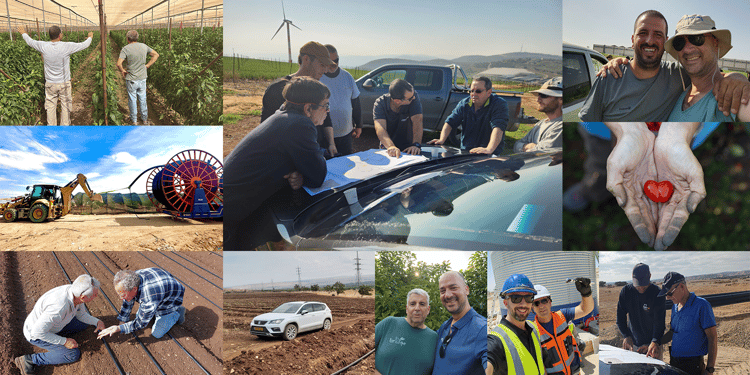 'שירות השדה' של נטפים למען החקלאים
